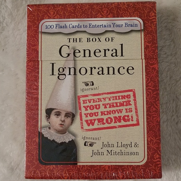 The Box of General Ignorance flash cards - Picture 1 of 2